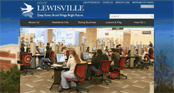Desktop Screenshot of cityoflewisville.com